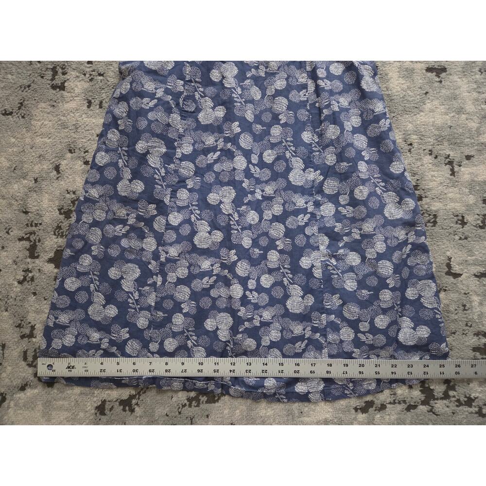 Stunning Boden Hotchpotch Cotton Floral Cap Sleeve Dress Boho 2-Toned Spring - Picture 9 of 13